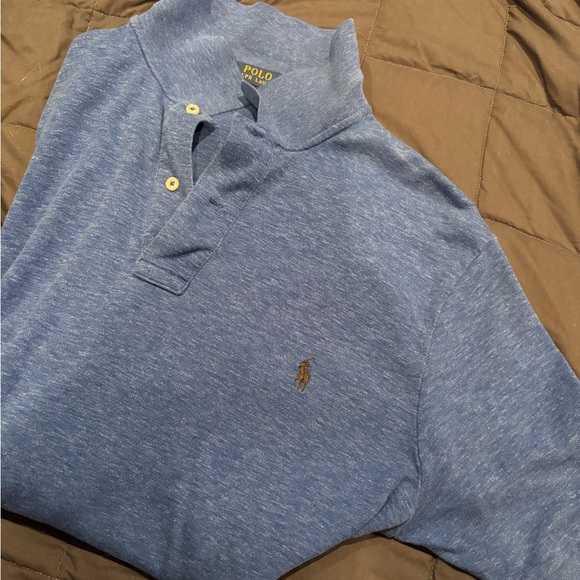 Polo by Ralph Lauren Men's Polo Shirt in Gray - Picture 4 of 4